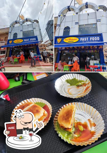 Food at Jay Bhavani Vada Pav
