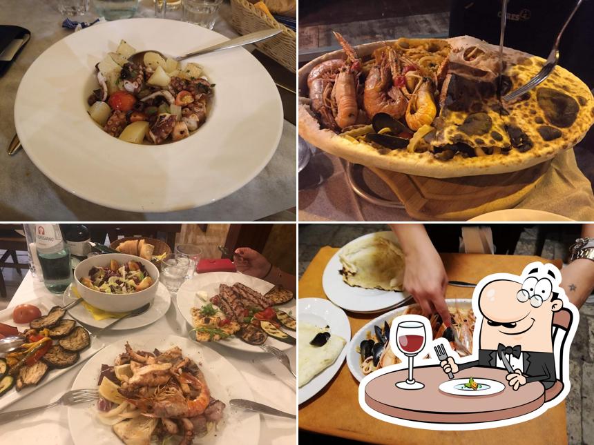 Cibo al Ristorante La Nassa