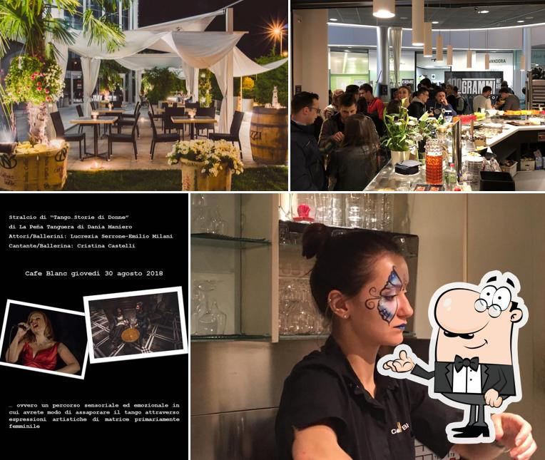 Gli interni di Cafe Blanc - Cucina - Enoteca