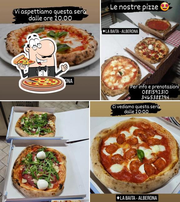 Prenditi una pizza a La Baita Alberona