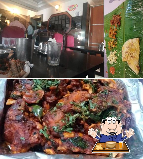 The picture of food and interior at Westin Restaurant & Bar