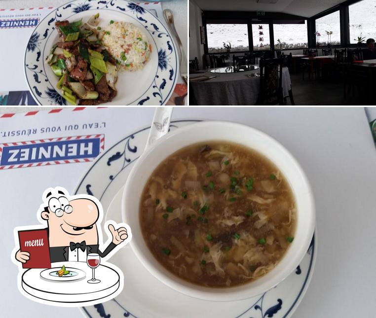 La immagine della cibo e interni di Qi-Lin Hôtel Restaurant Chinois