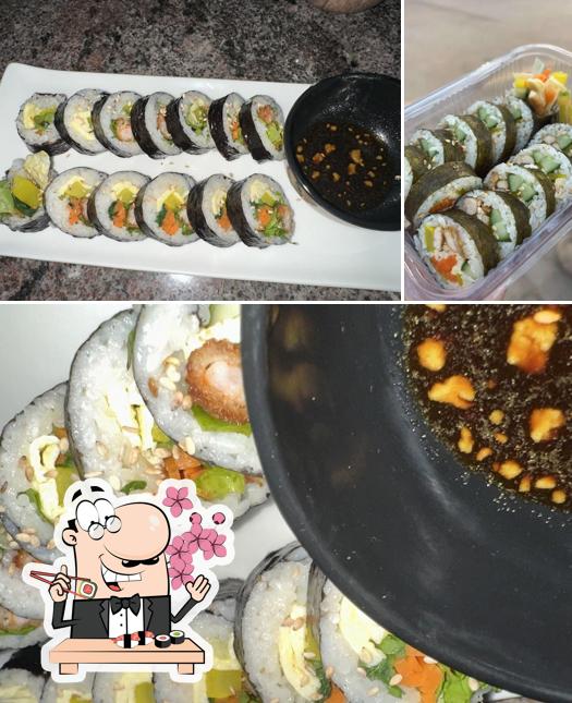 Get various sushi options