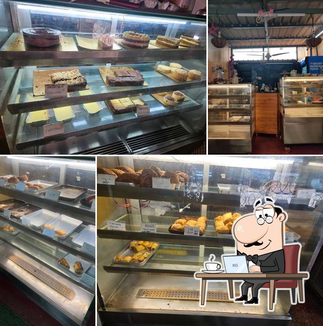 The interior of Boulanger Bake House