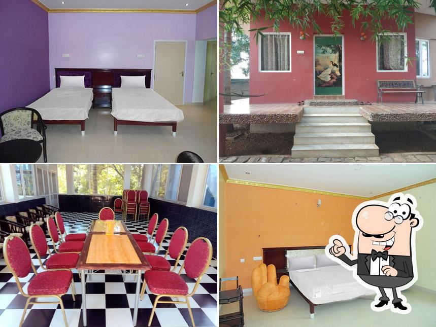 The interior of Hotel Jungle Stay Madurai