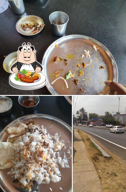 This is the photo displaying food and exterior at Hotel Mayoora