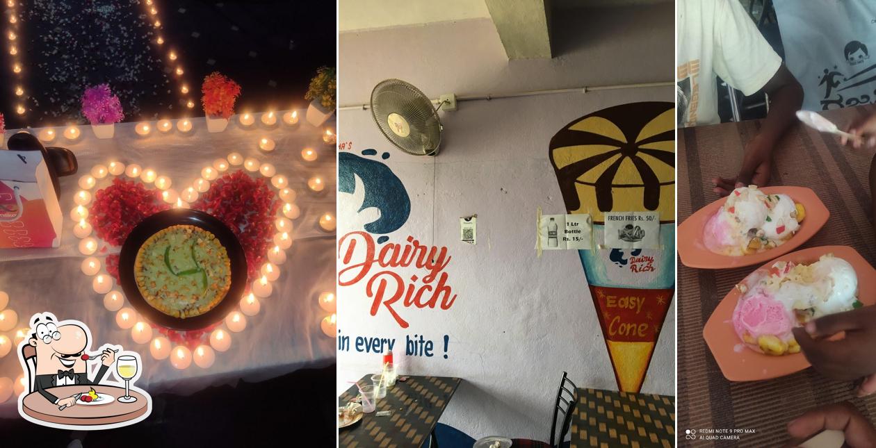 Eggs benedict at Natural Lassishop