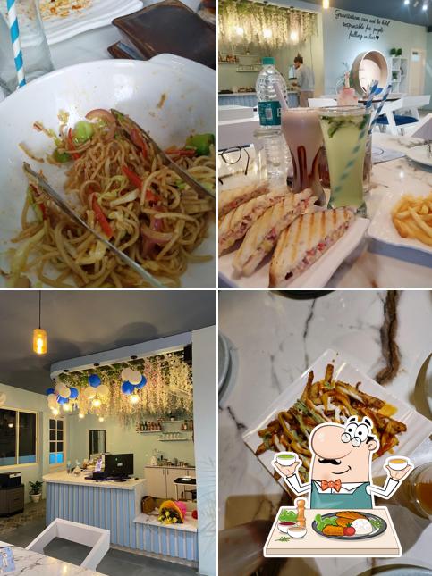 Food at Percent cafe