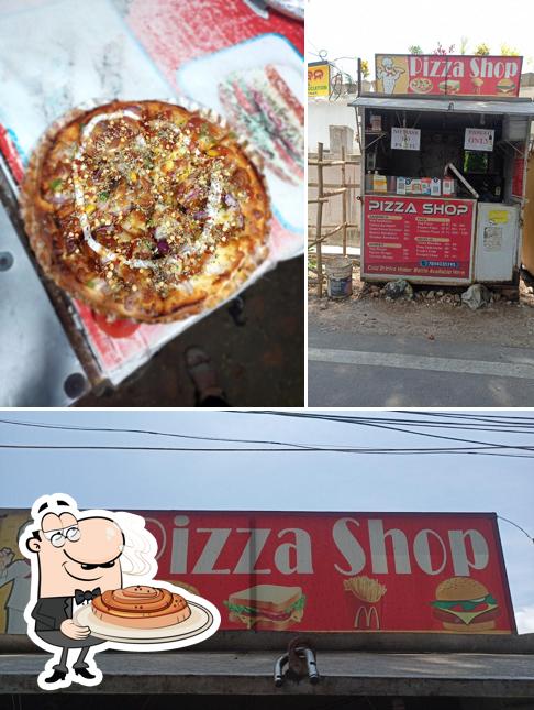 Look at the picture of Pizza shop