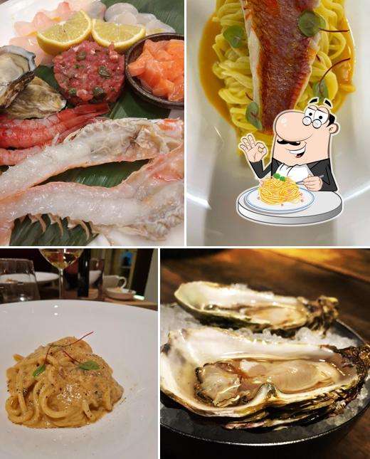 Spaghetti alla carbonara al Saffron