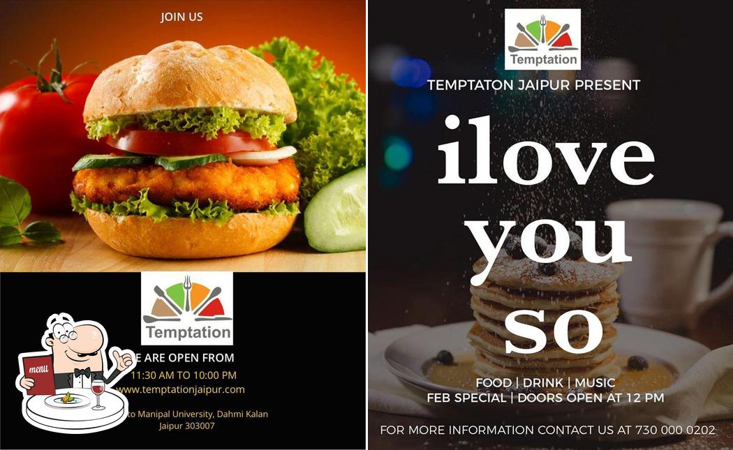 Food at Temptation Jaipur Jaipur
