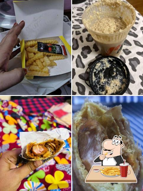 French fries at Rolls Mania