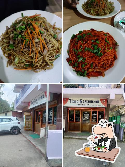 The image of Tiara Restaurant’s food and exterior