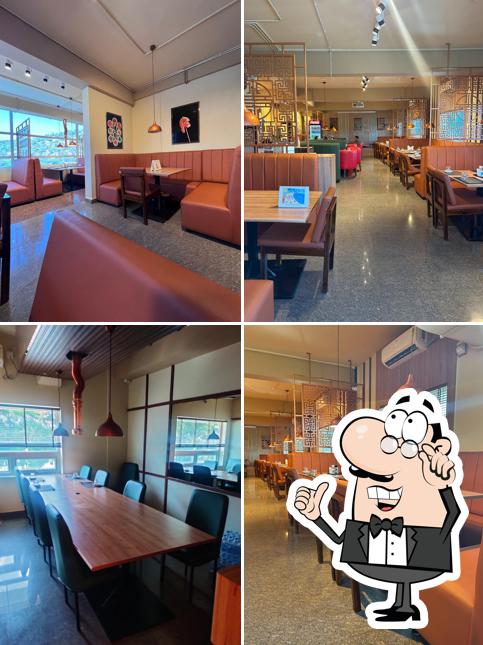 The interior of Time Korean Restaurant