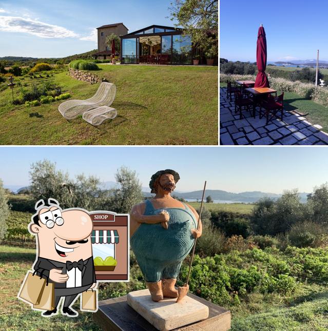 Gli esterni costituiscono una caratteristica importante di Torre di Baratti Bio Resort