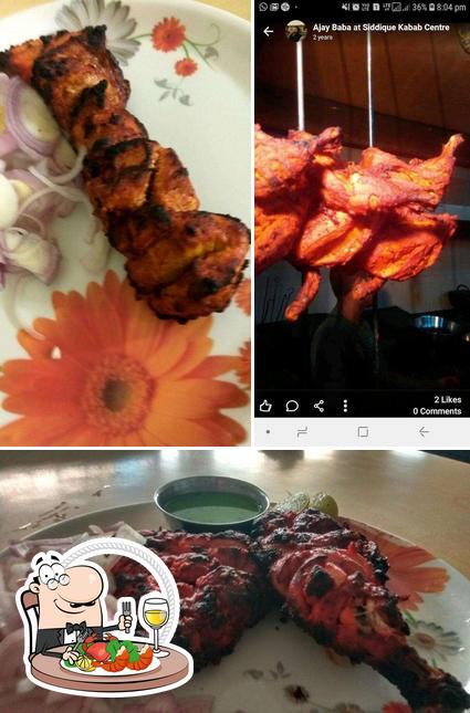 Try out seafood at Siddique kababs