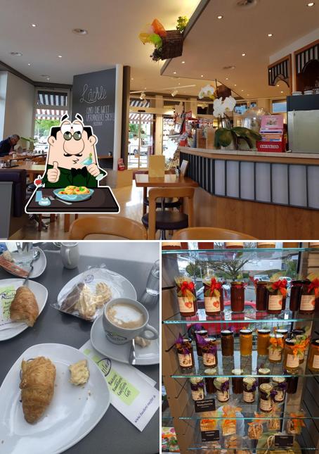 Tra le diverse cose da Bäckerei Rössler si possono trovare la cibo e interni