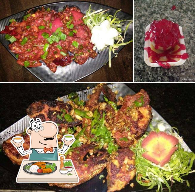 Meals at Bandish Palace family restaurant