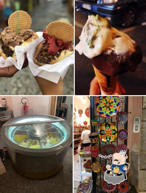 Gelato al Gran Caffè Santa Lucia