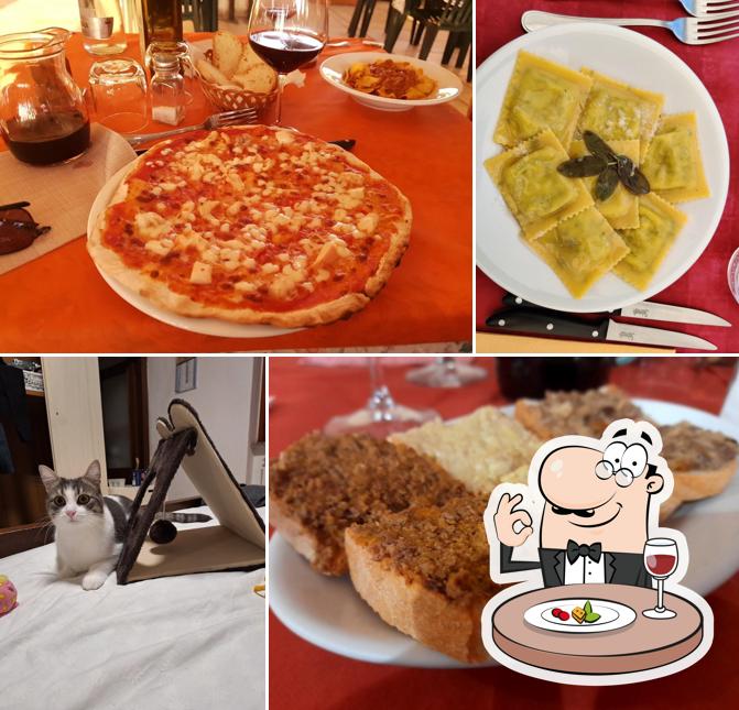 Cibo al Ristorante Pizzeria Il Picchio