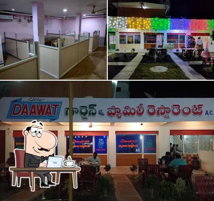Check out how New Daawat Garden and Family Restaurant looks inside