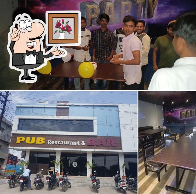 The interior of PUB Restaurant & Bar