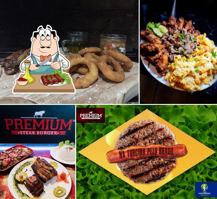 Premium Steak Burger