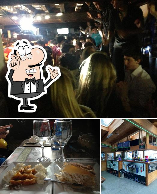 Gli interni di La Gargote