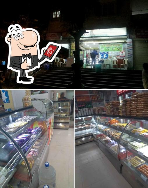 Look at this image of R K Sweets & Juices & cakes & swagruha foods