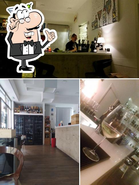 Gli interni di Robertone Enoteca