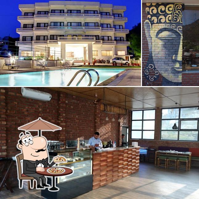 Check out the outside part of Pure Soul Cafe & Organic Kitchen