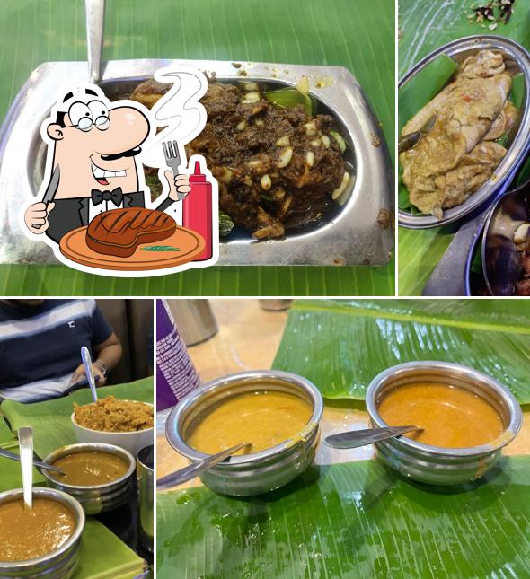 Pick meat meals at Hotel Madurai Veedu