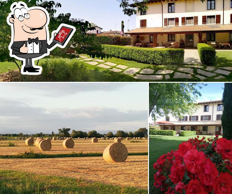 Gli esterni di AGRITURISMO LA ROSTA - Alloggio e Ristoro