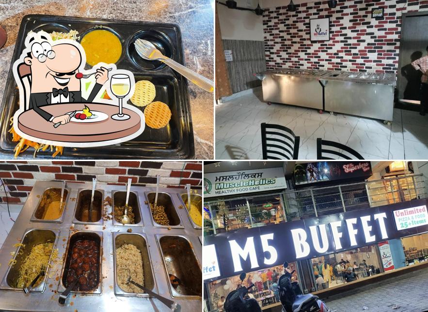 Food at M5 BUFFET - Best Buffet in Jalandhar PPR MARKET 100% Vegetarian