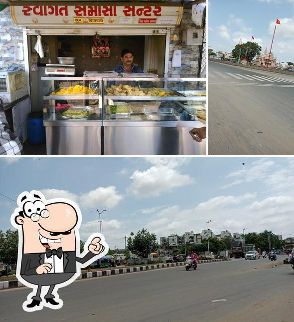 The exterior of Swagat Samosa Center