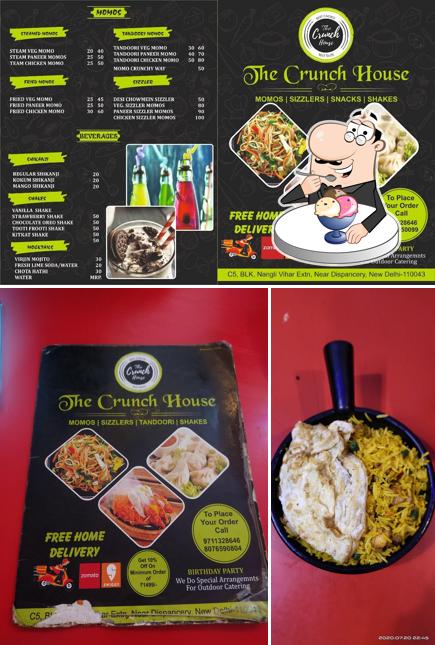 The Crunch House serves a selection of sweet dishes