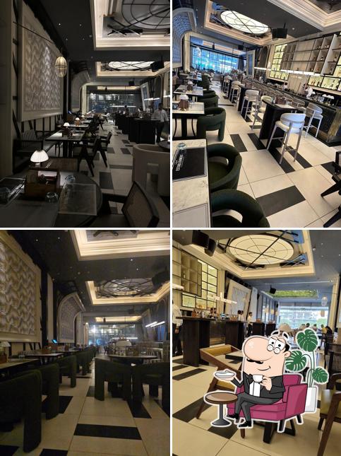 The interior of The Establishment - Clubhouse & Kitchen