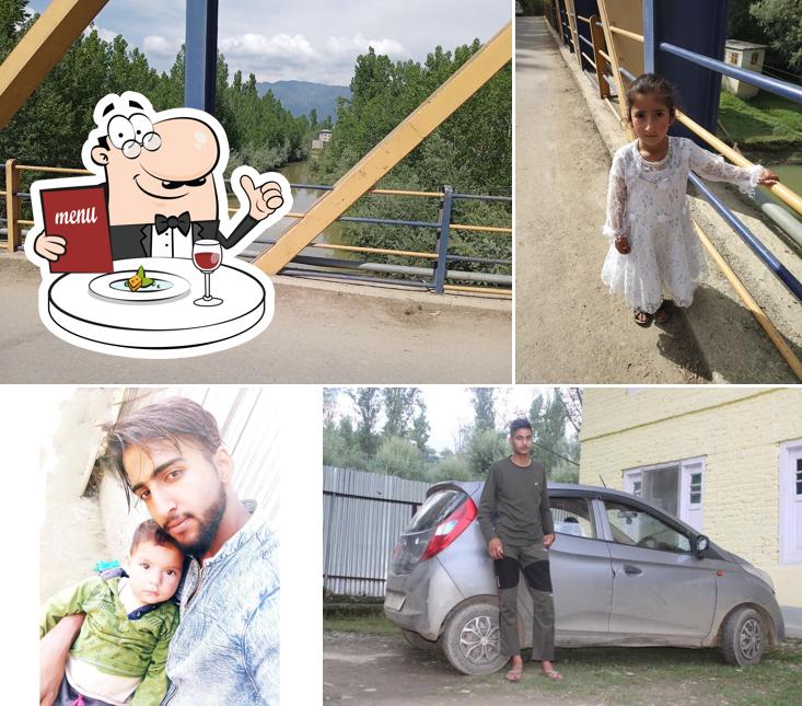 Food at Vodhpora Bridge