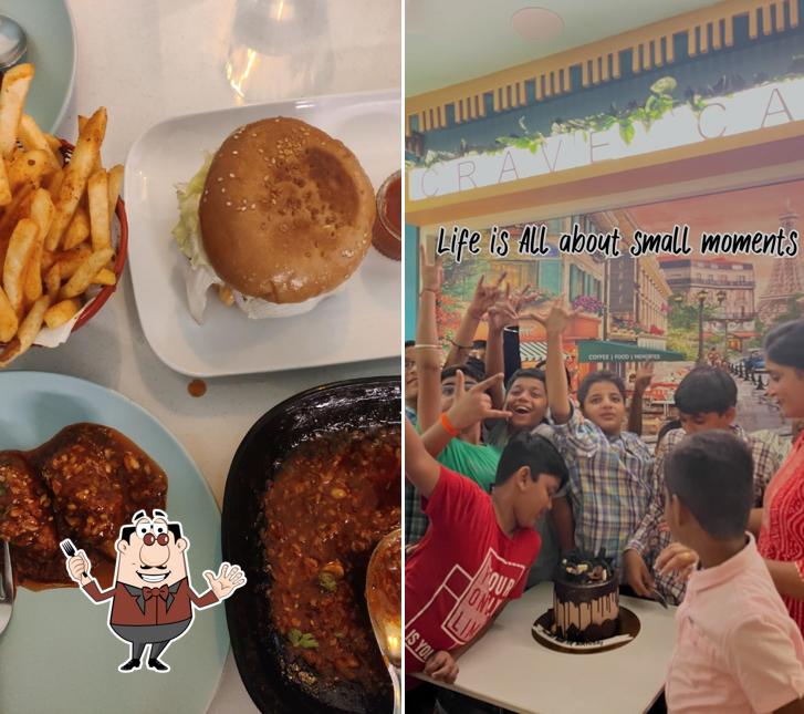 Food at Crave Carousel