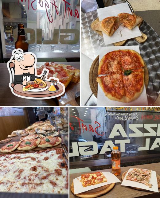 A Pizza al Taglio Sant'Agostino Il Nottambulo, puoi assaggiare una bella pizza