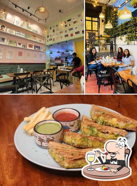 Take a look at the photo showing food and interior at Artizen - Cafe I Art I Studio