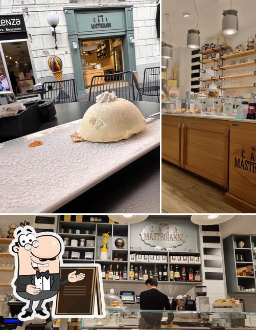 La esterno e interni del ristorante