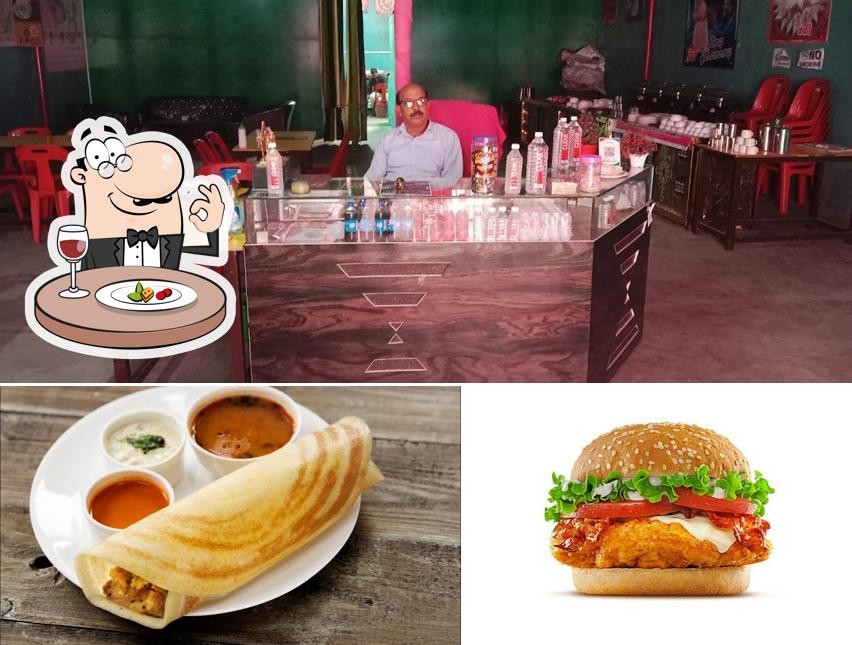 The restaurant's food and interior