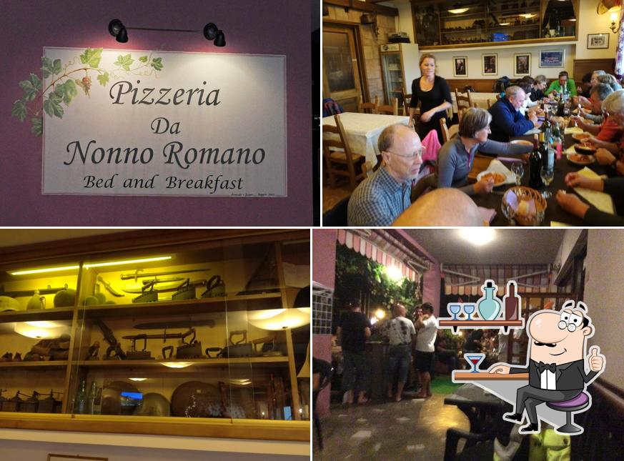 Gli interni di Pizzeria Da Nonno Romano