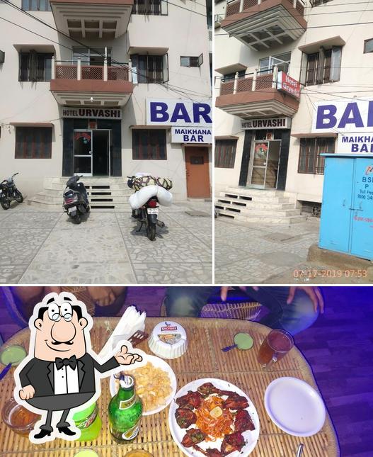 Urvashi Bar is distinguished by interior and food