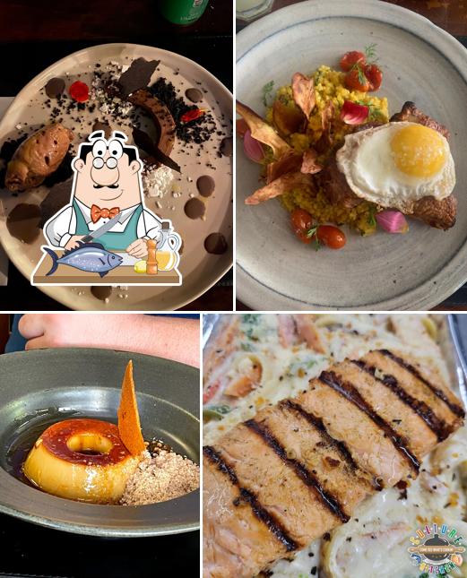 Salmão grelhado em BLA'S Cozinha Criativa