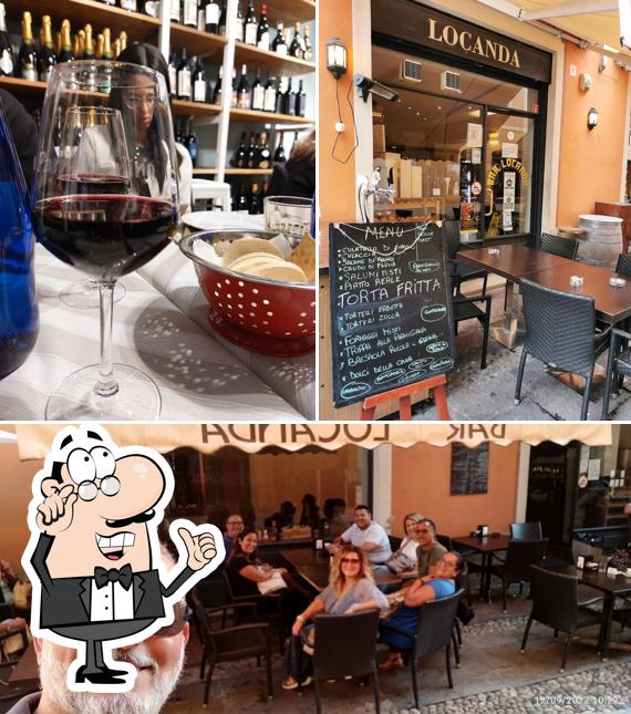 Questa è la foto che raffigura la interni e cibo di Bar Locanda