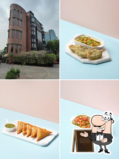 The exterior of Bhawan