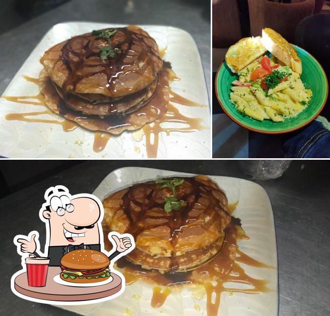 Get a burger at DRYP Bar & Lounge