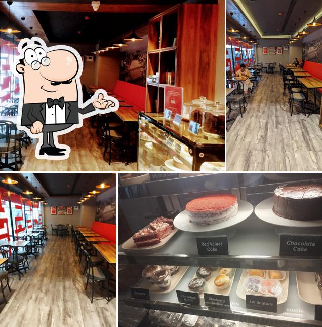 The interior of Draak Espresso
